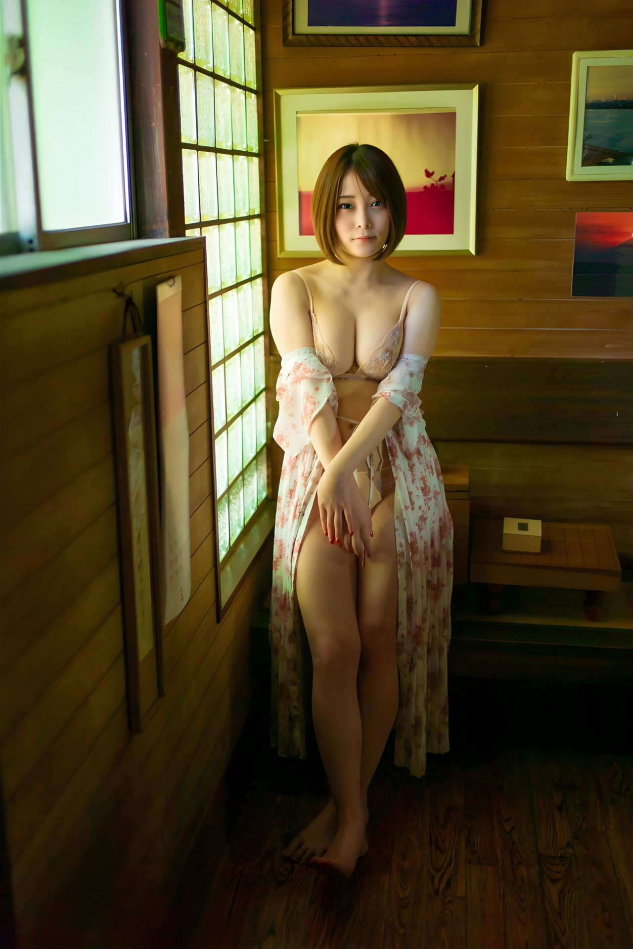 Ami Kitai 希代あみ, オフィシャル写真集 [白い裸] Set.04