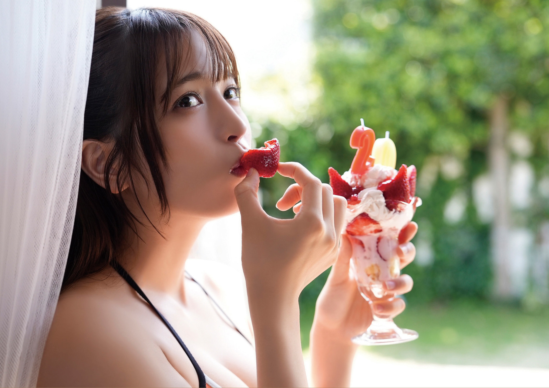 Nanako Kurosaki 黒嵜菜々子, BOMBデジタル写真集 『きみの胸に花束を』 Set.02