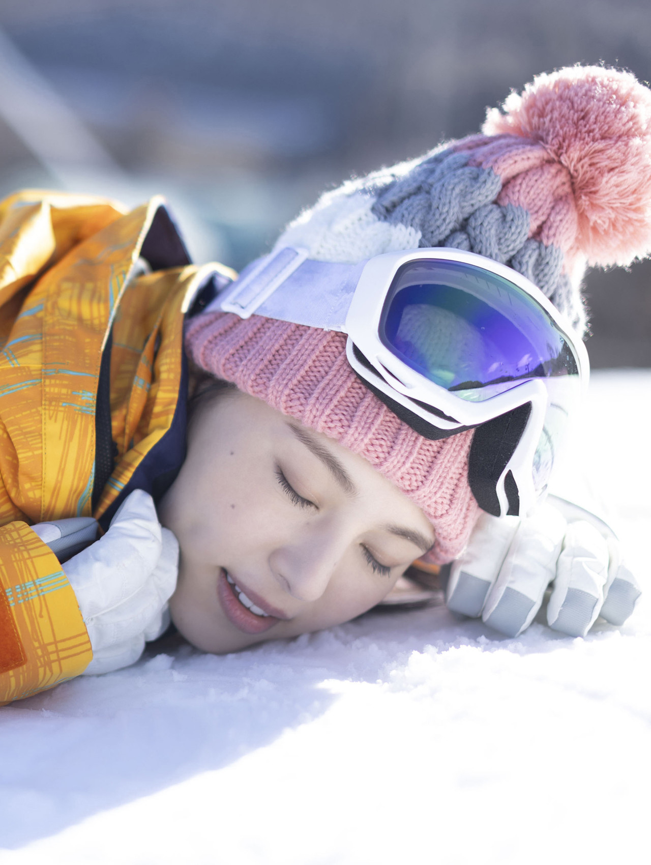 Iori Sagara 相楽伊織, ヤングガンガンデジタル限定写真集 「Winter memories」 Set.01