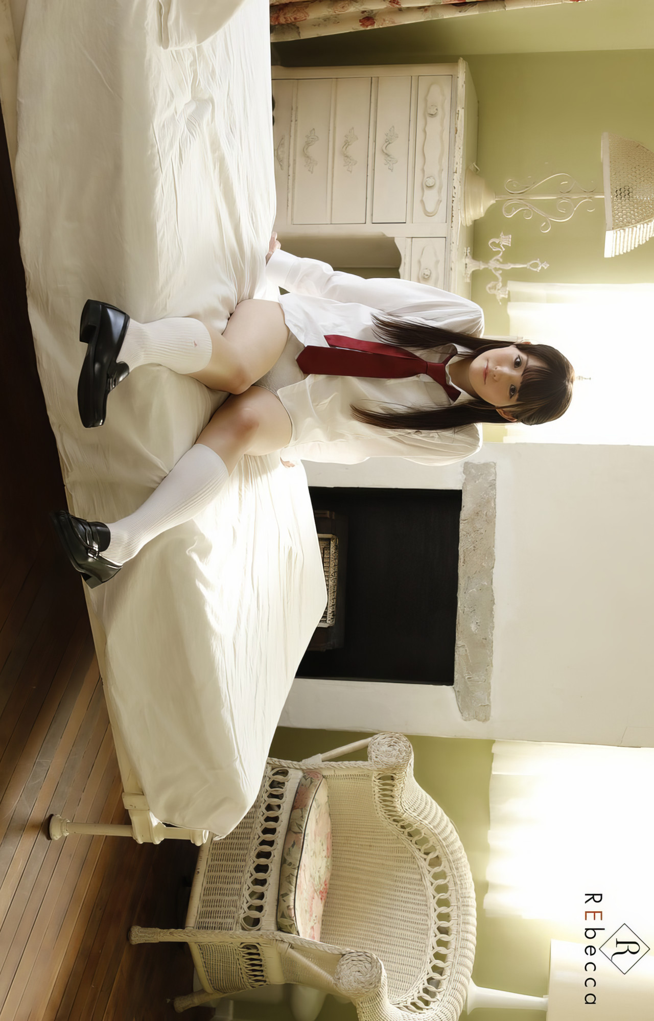 Sayaka Otoshiro 乙白さやか, Rebecca デジタル写真集 [Sayaka White Angelic Doll] Set.01