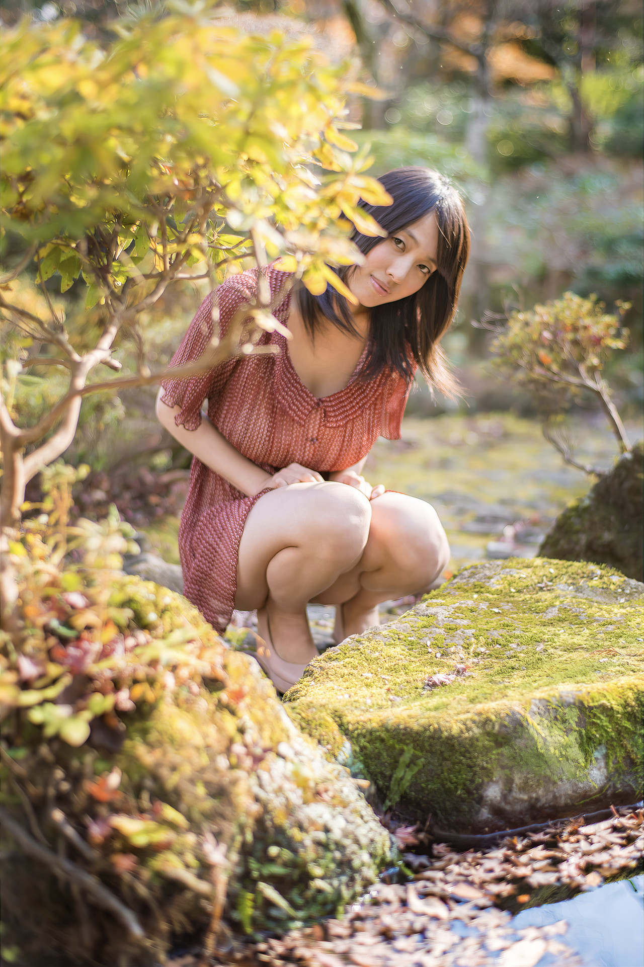 Asami Sakanoe 坂ノ上朝美, デジタル写真集 「秋桜」 Set.01