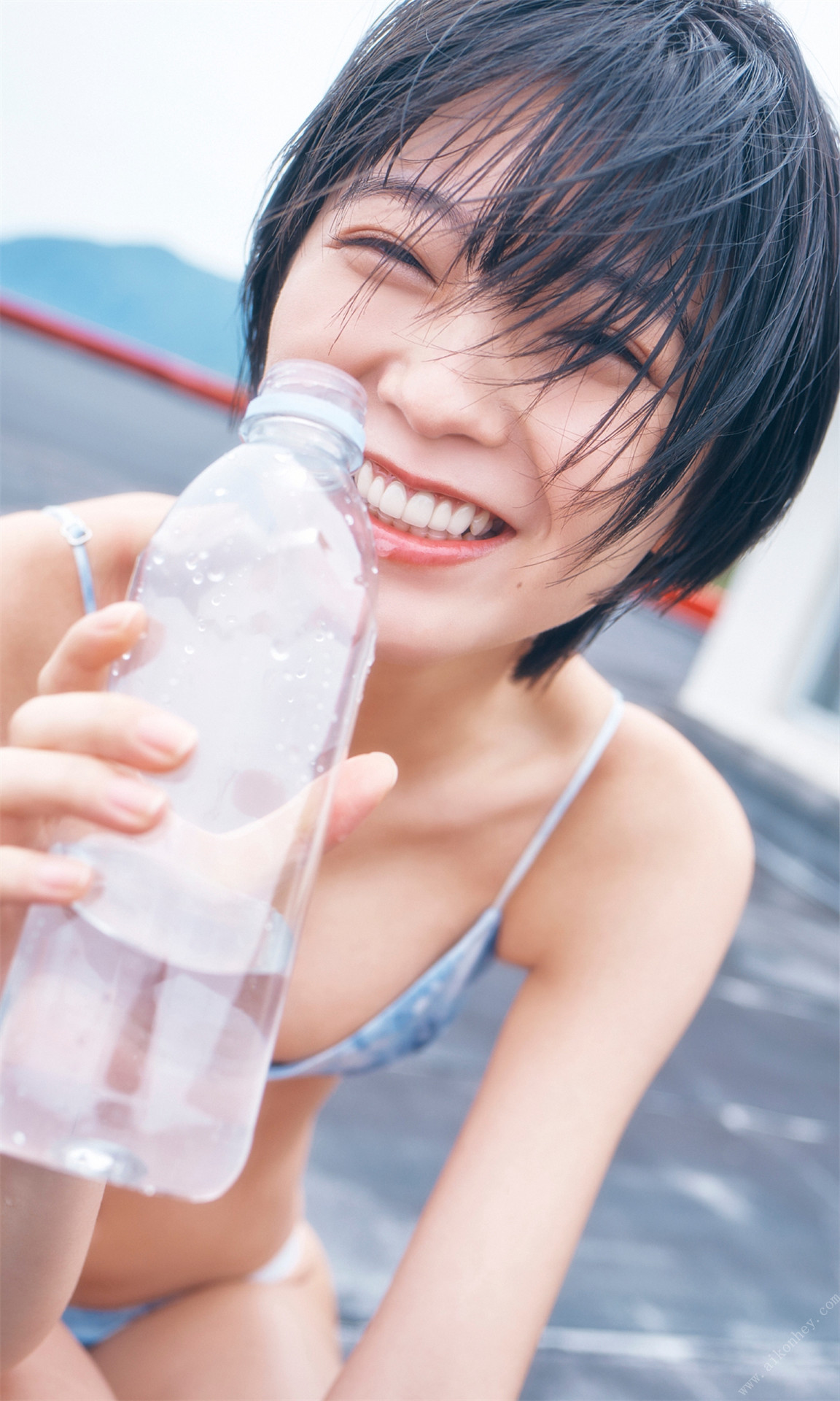 Mio Kudo 工藤美桜, 週プレ Photo Book 「夏の扉」 Set.02