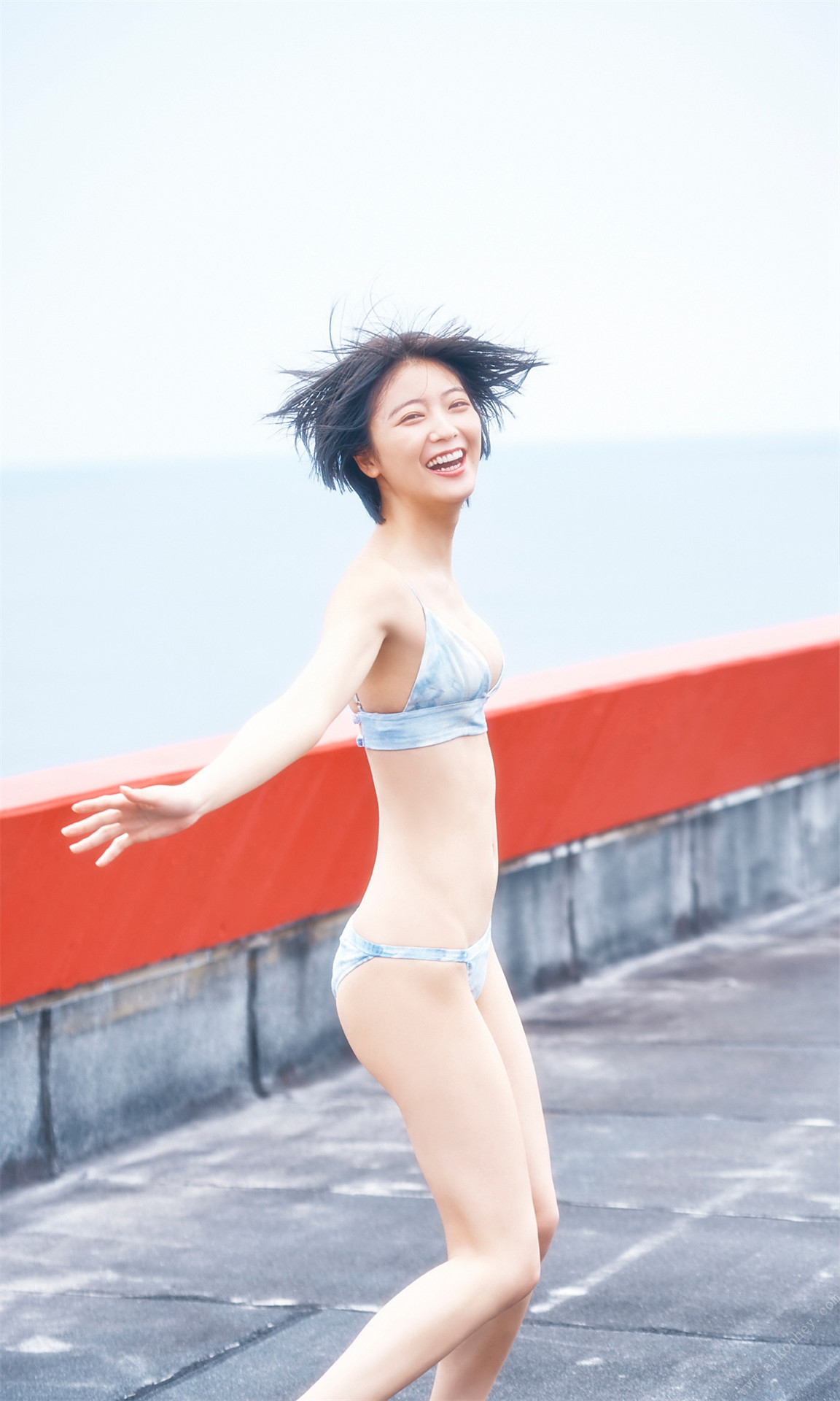 Mio Kudo 工藤美桜, 週プレ Photo Book 「夏の扉」 Set.02