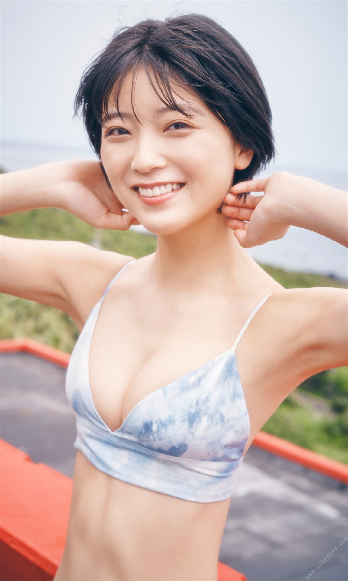 Mio Kudo 工藤美桜, 週プレ Photo Book 「夏の扉」 Set.02