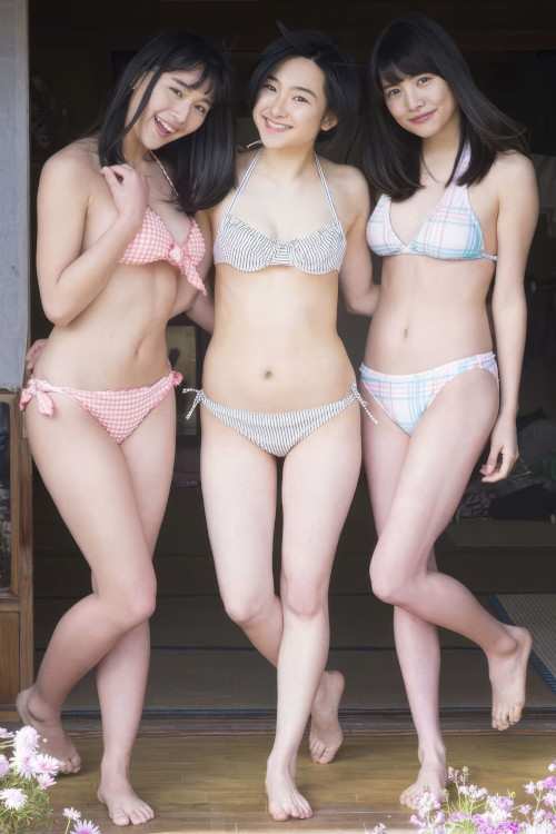 松永有紗・早乙女ゆう・浅川梨奈, デジタル週プレ写真集 「2代目週プレ3姉妹 青春の1ページ」 Set.02