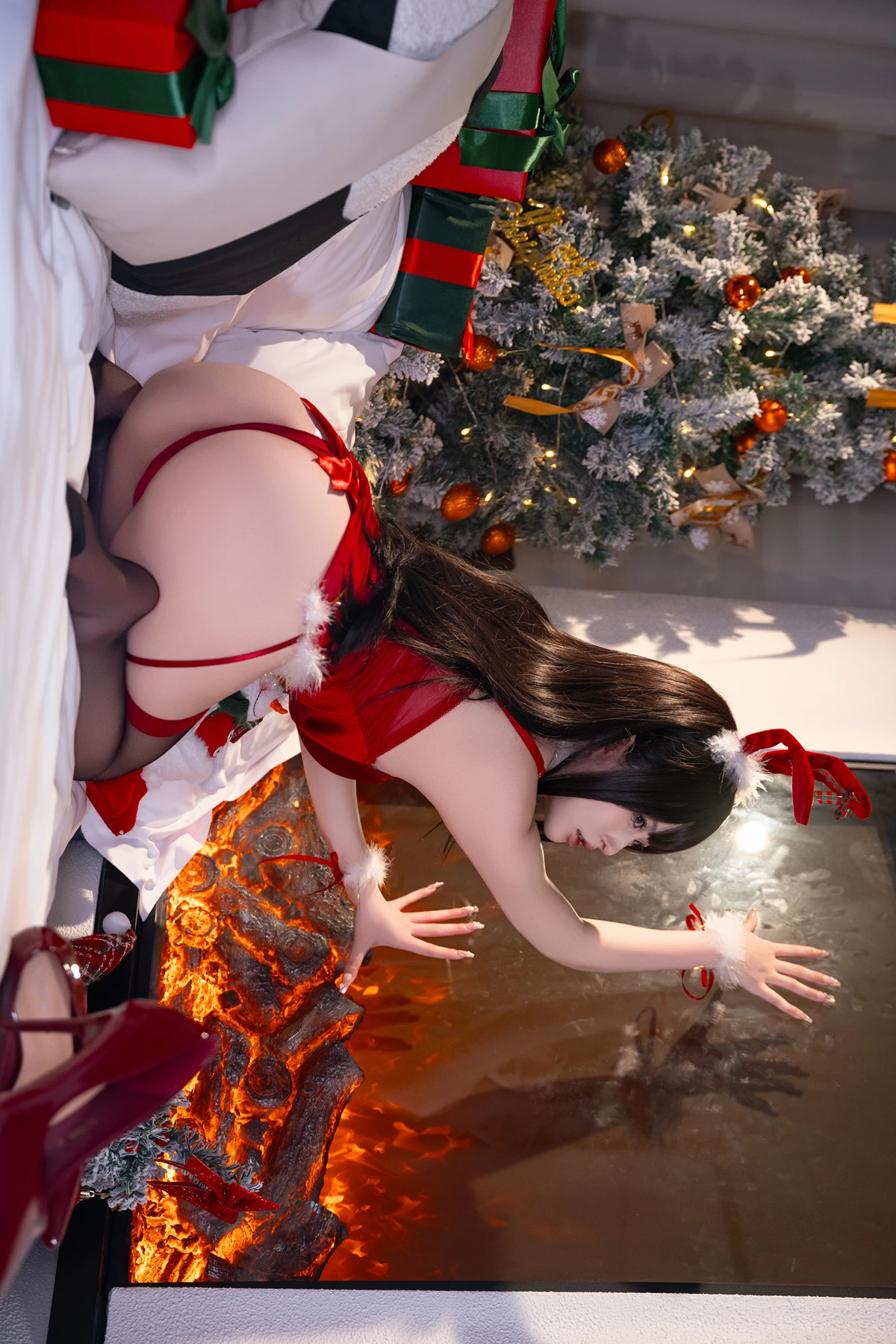 Cosplay 清水由乃 – 圣诞特调