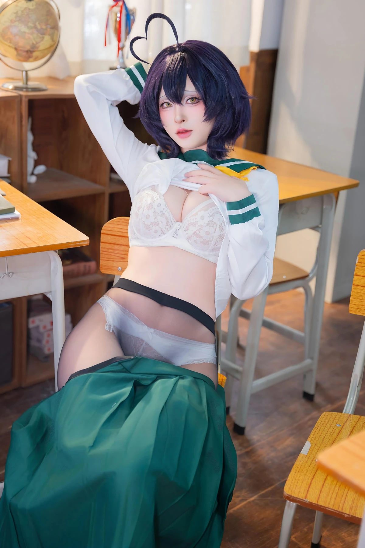 Cosplay 清水由乃 – 憧憬成为魔法少女 柊舞缇娜JK